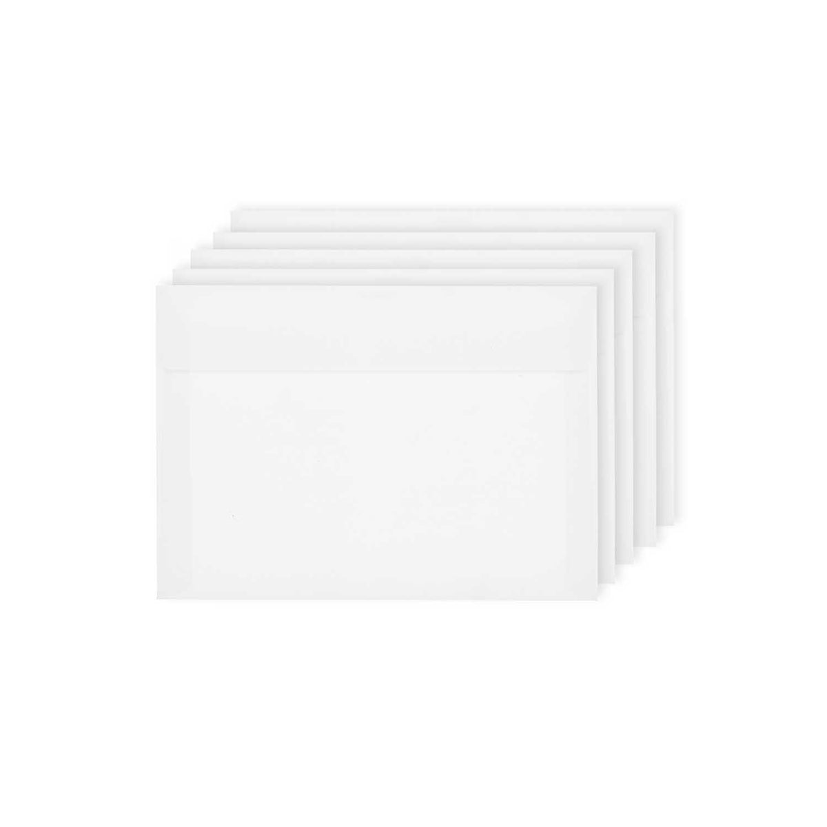 Kirjekuori C6 Rico Design - White, 5kpl