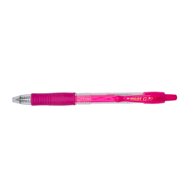 Geelikynä Pilot - G2 0,7 Neon Pink