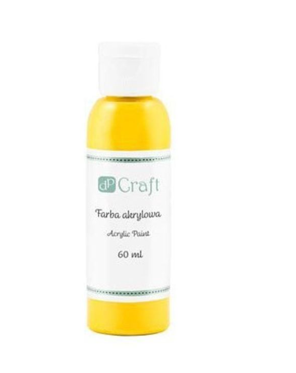 Akryyliväri 60ml DPC - keskikeltainen