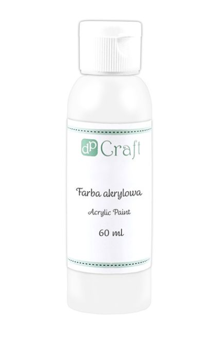 Akryyliväri 60ml DPC - valkoinen