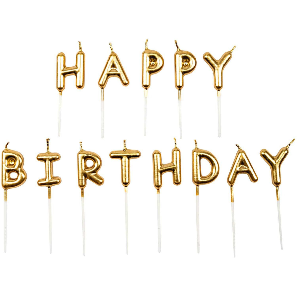 Kakkukynttilät Rico Design - Happy Birthday