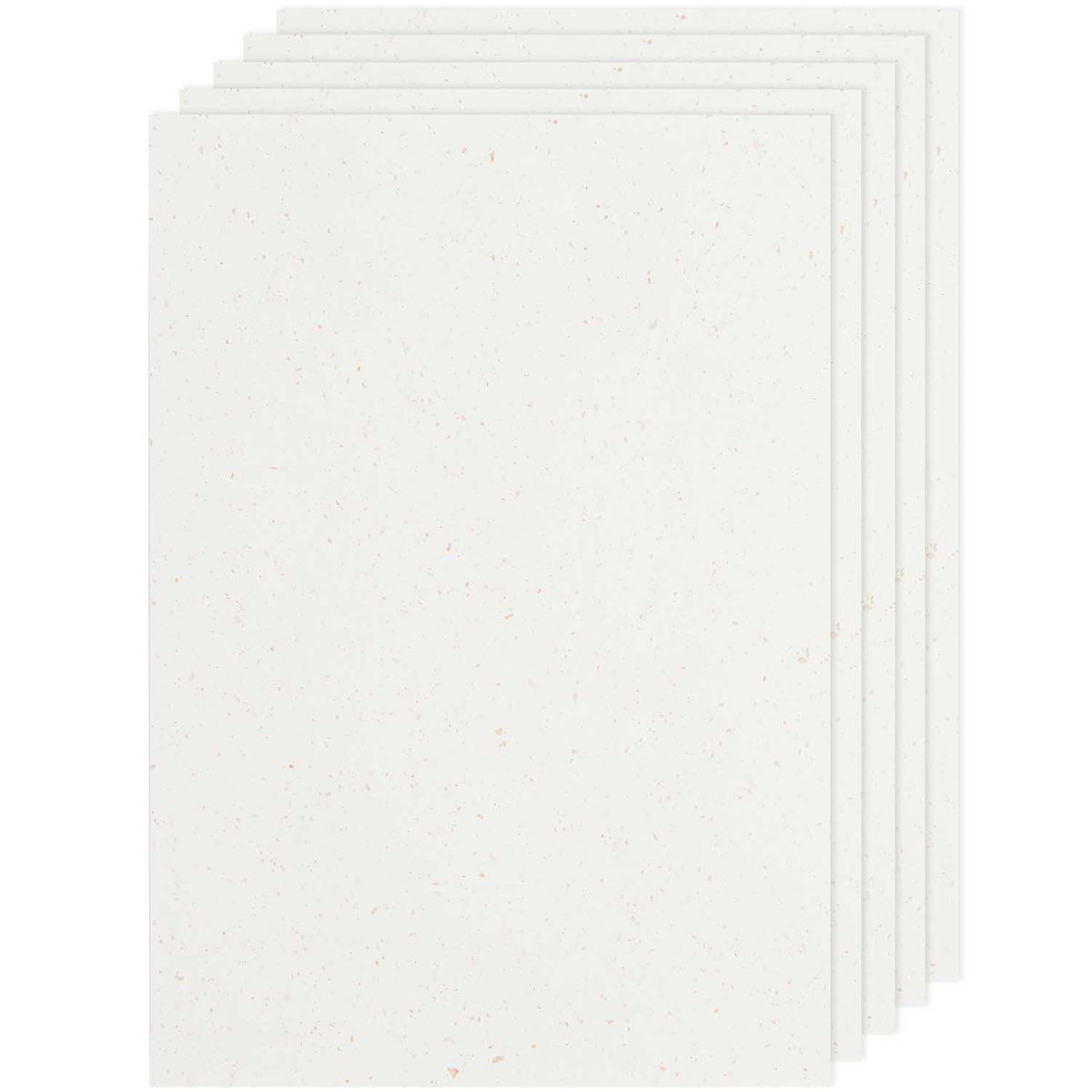 Kartonki A4 Rico Design - Off-white Rose Gold, 5 kpl