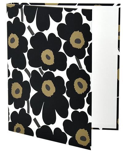 Rengaskansio Marimekko Unikko musta