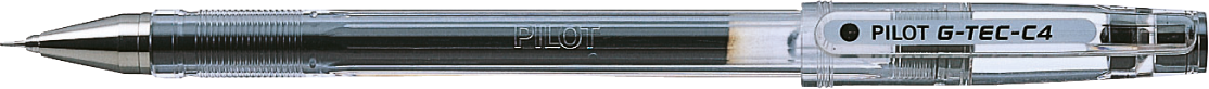 Geelikynä Pilot - G-TEC-C4 ultrafine 0,2 musta