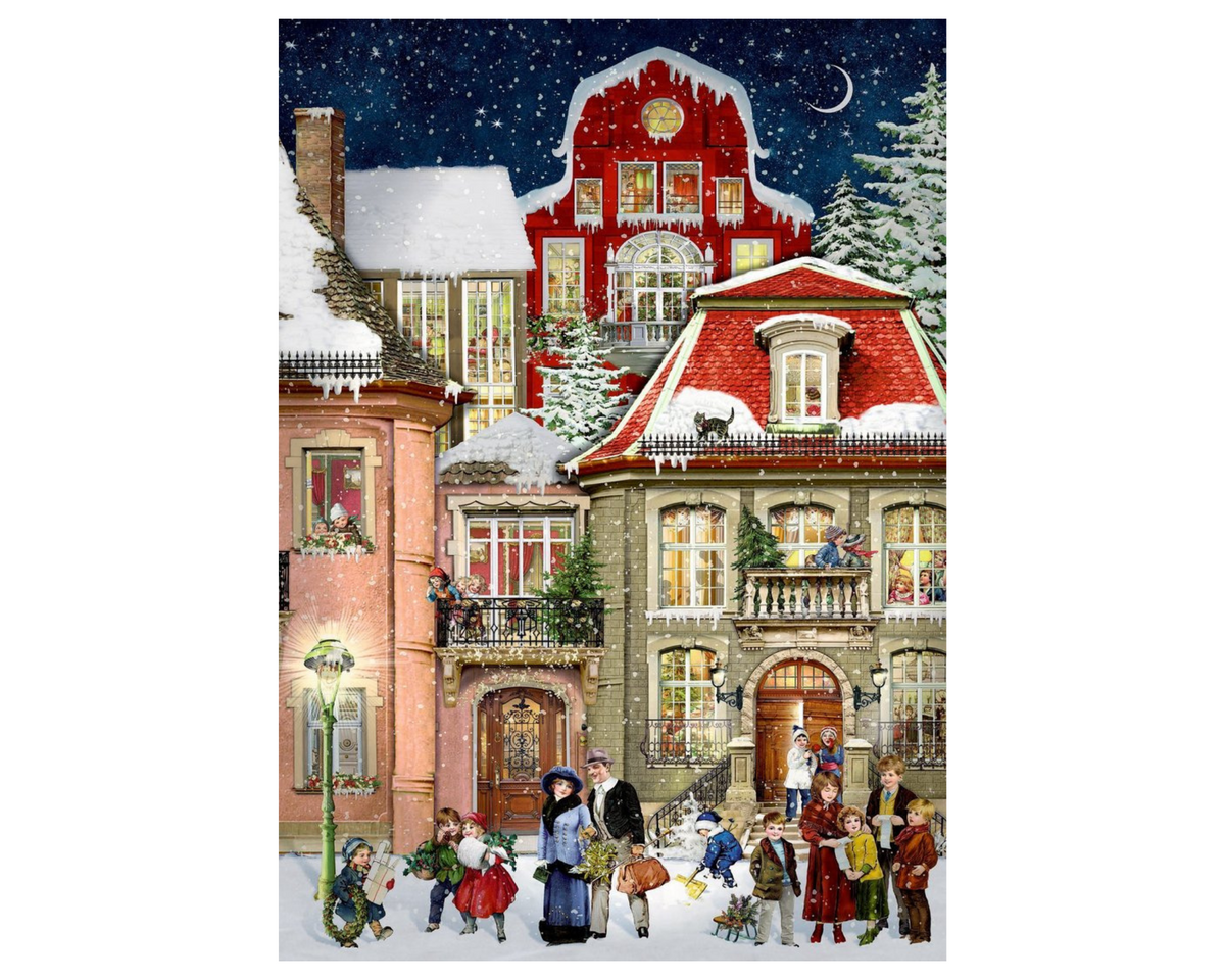 Joulukalenteri A4 Coppenrath - In the Christmas Avenue