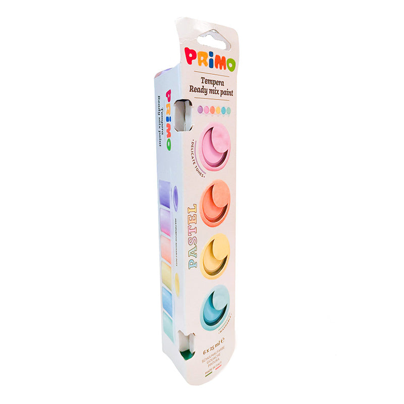 Primo valmisväri 6x25ml - Pastelli