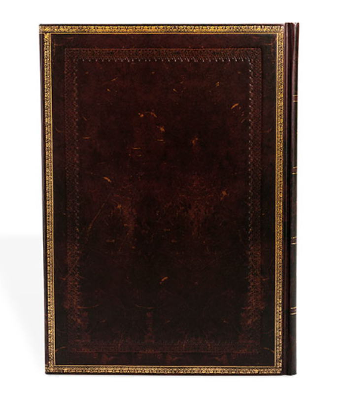 Muistikirja Paperblanks - Black Moroccan, Grande unlined