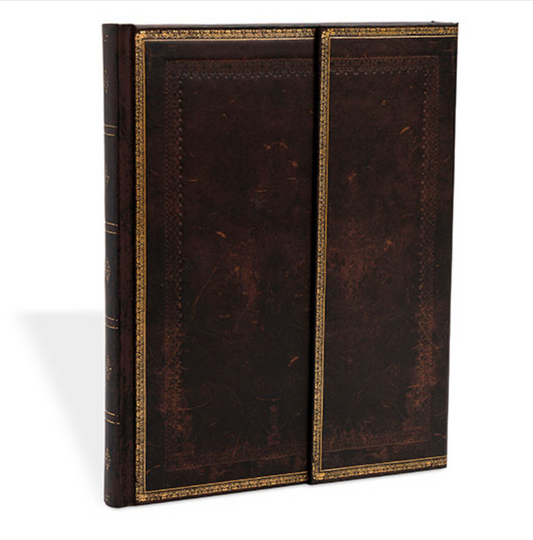 Muistikirja Paperblanks - Black Moroccan, Ultra lined