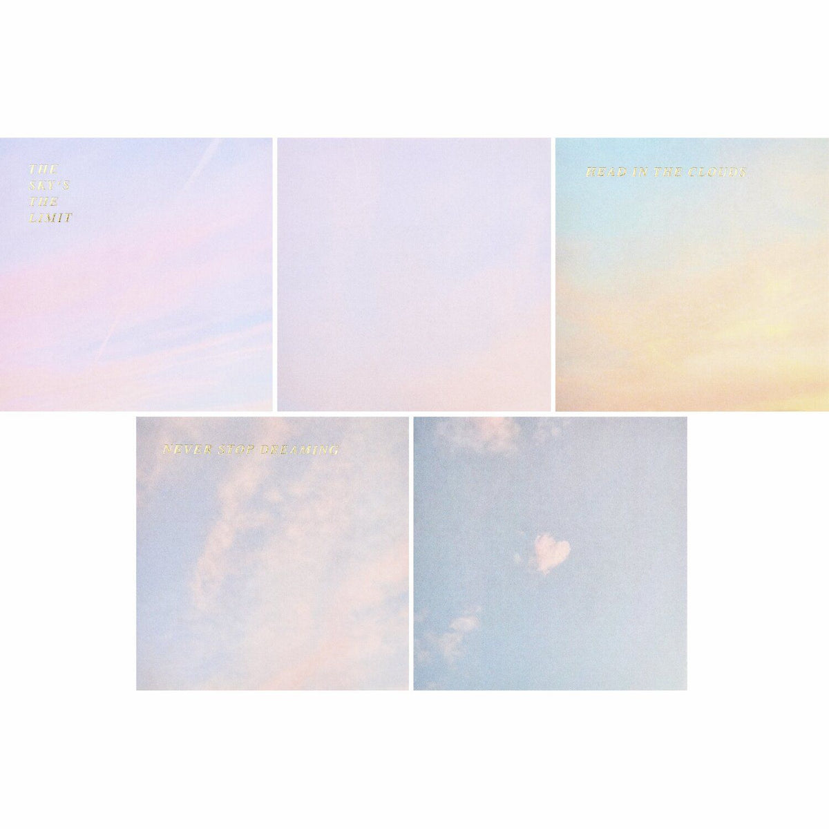Muistilaput Paper Poetry - Sky is the limit