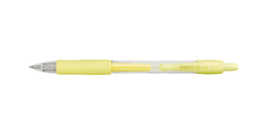 Geelikynä Pilot - G2 0,7 Pastel Yellow