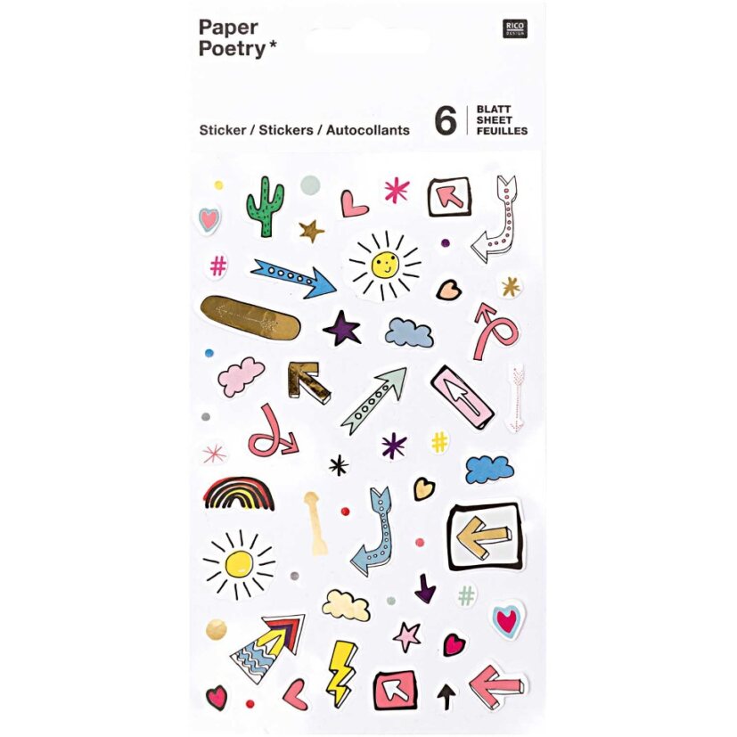 Tarrasetti Paper Poetry - Arrows