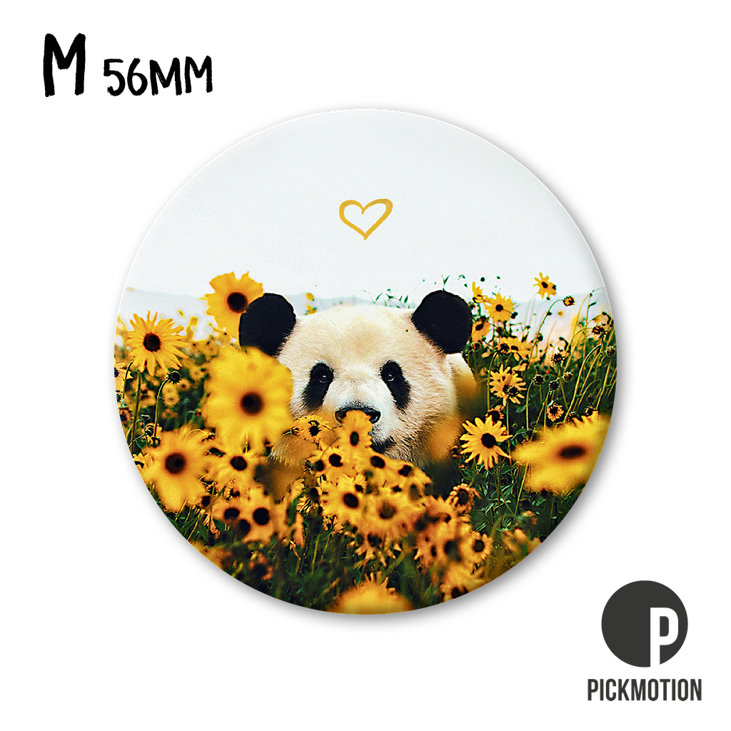 Magneetti Pickmotion M - Panda ja auringonkukat