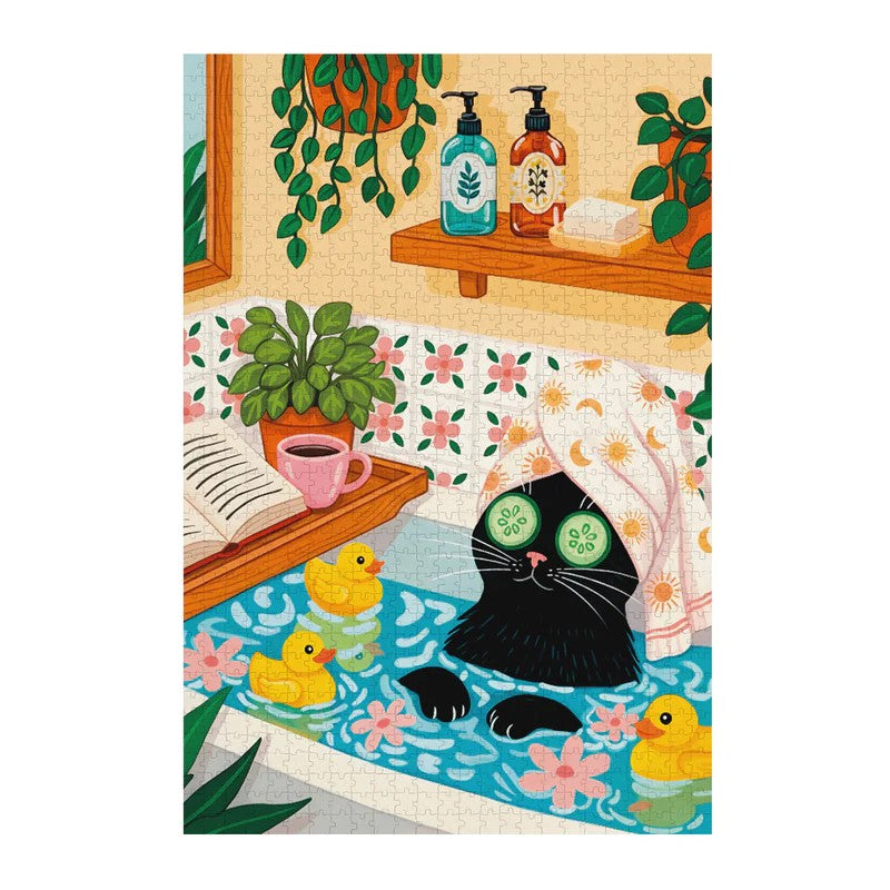 Palapeli Balvi 1000 palaa - Cat spa