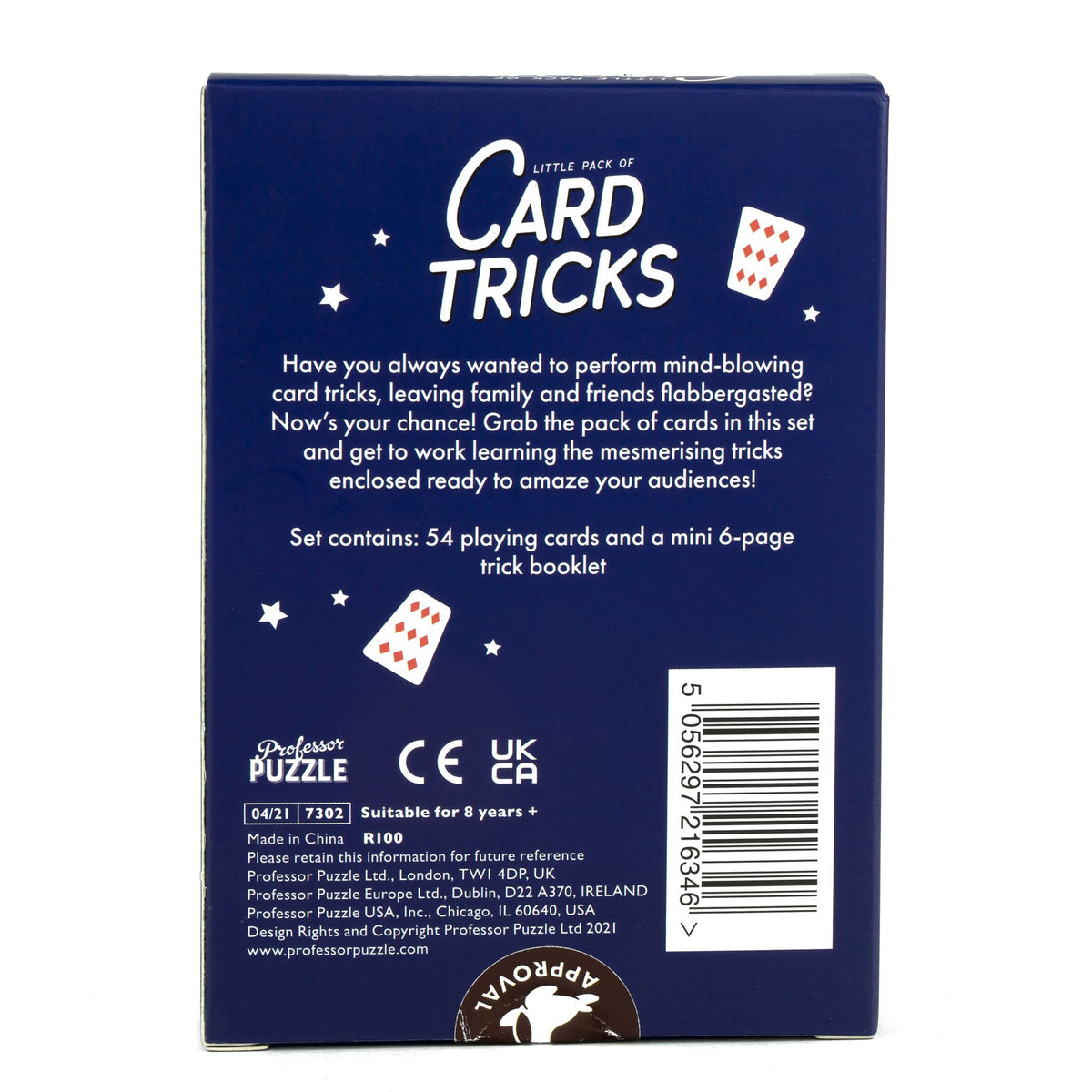 Korttipeli Professor Puzzle - Card Tricks