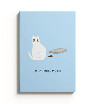 Muistikirja Ohh Deer - Outside, Perfectbound, A5