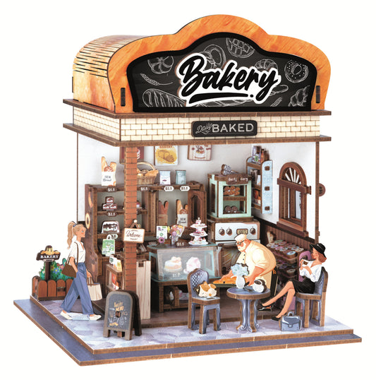 Diorama koottava pienoismalli Buki - Leipomo