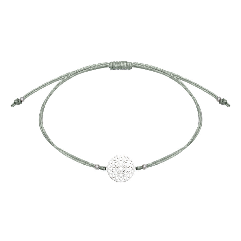 Rannekoru HCA Be Happy - Mandala of luck, silver