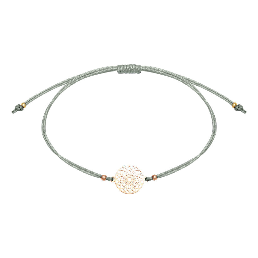 Rannekoru HCA Be Happy - Mandala of luck, rose gold