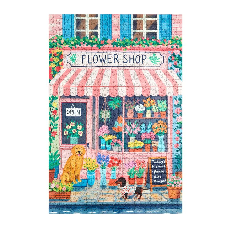 Palapeli Balvi 1000 palaa - Flower shop