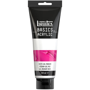 Maalausaine Medium Gloss 250ml Liquitex Basics - Matt Gel