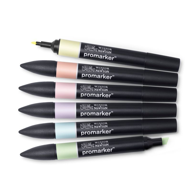 WN Promarker Pastel tones 6-lajitelma