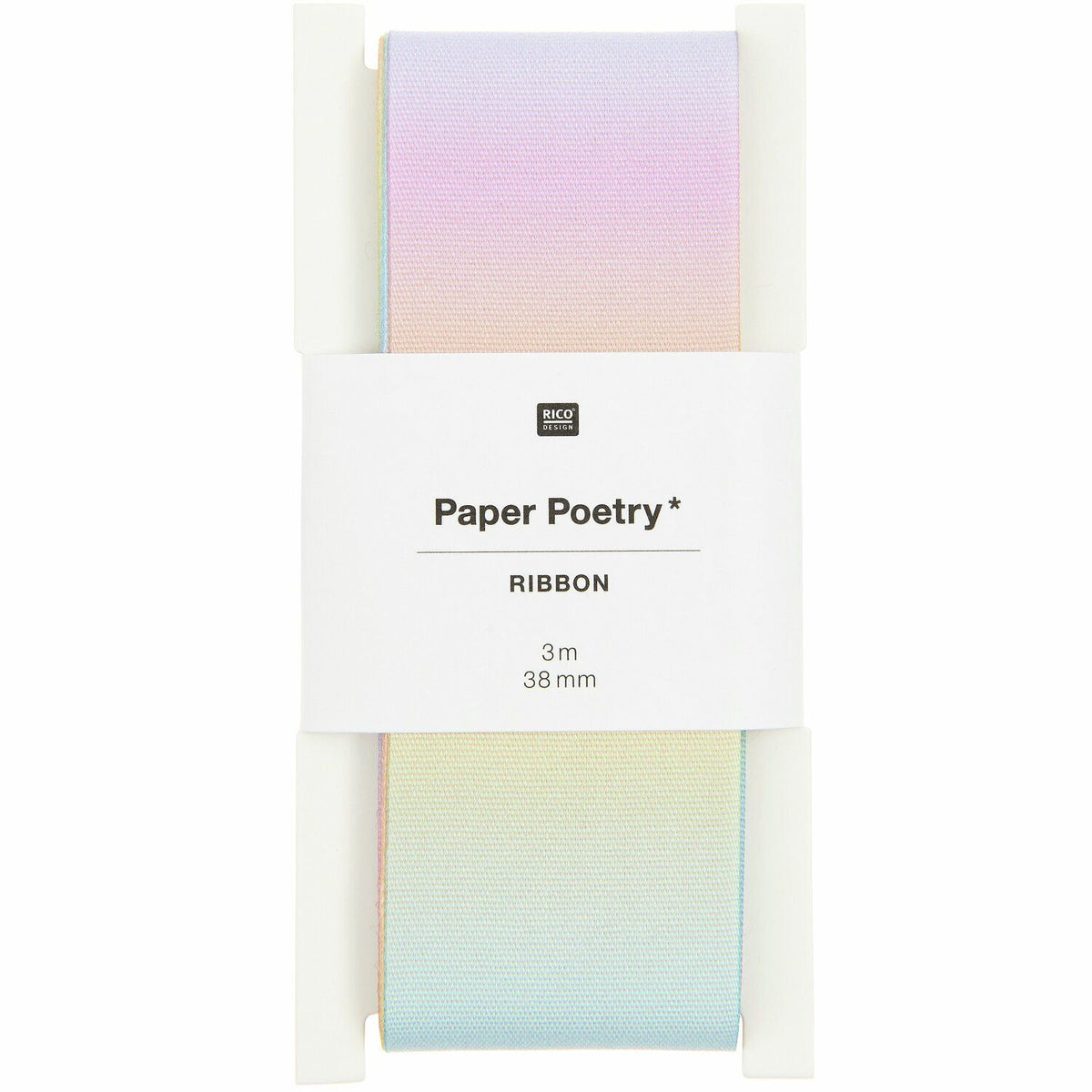 Lahjanauha 38mm Paper Poetry - Pastel rainbow