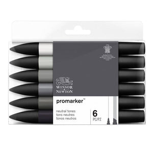 WN Promarker Neutral tones 6-lajitelma