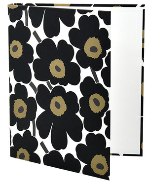 Rengaskansio Marimekko Unikko musta