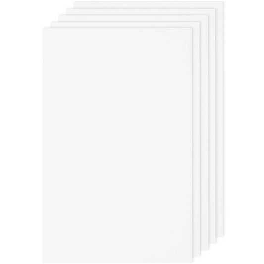 Kartonki A4 Rico Design - White, 5kpl