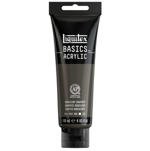 Liquitex Basics 118ml akryyliväri - 049 Iridescent Graphite, metallihohto