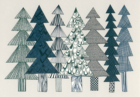 Postikortti Marimekko - Kuusikossa