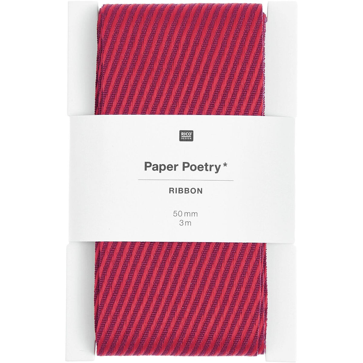 Lahjanauha Paper Poetry - Stripes Diagonal Red