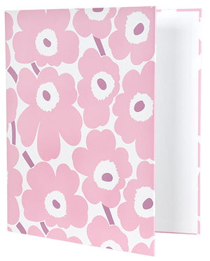 Rengaskansio Marimekko - Unikko vaaleanpunainen