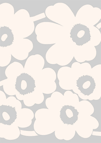 Postikortti Marimekko - Unikko hopea