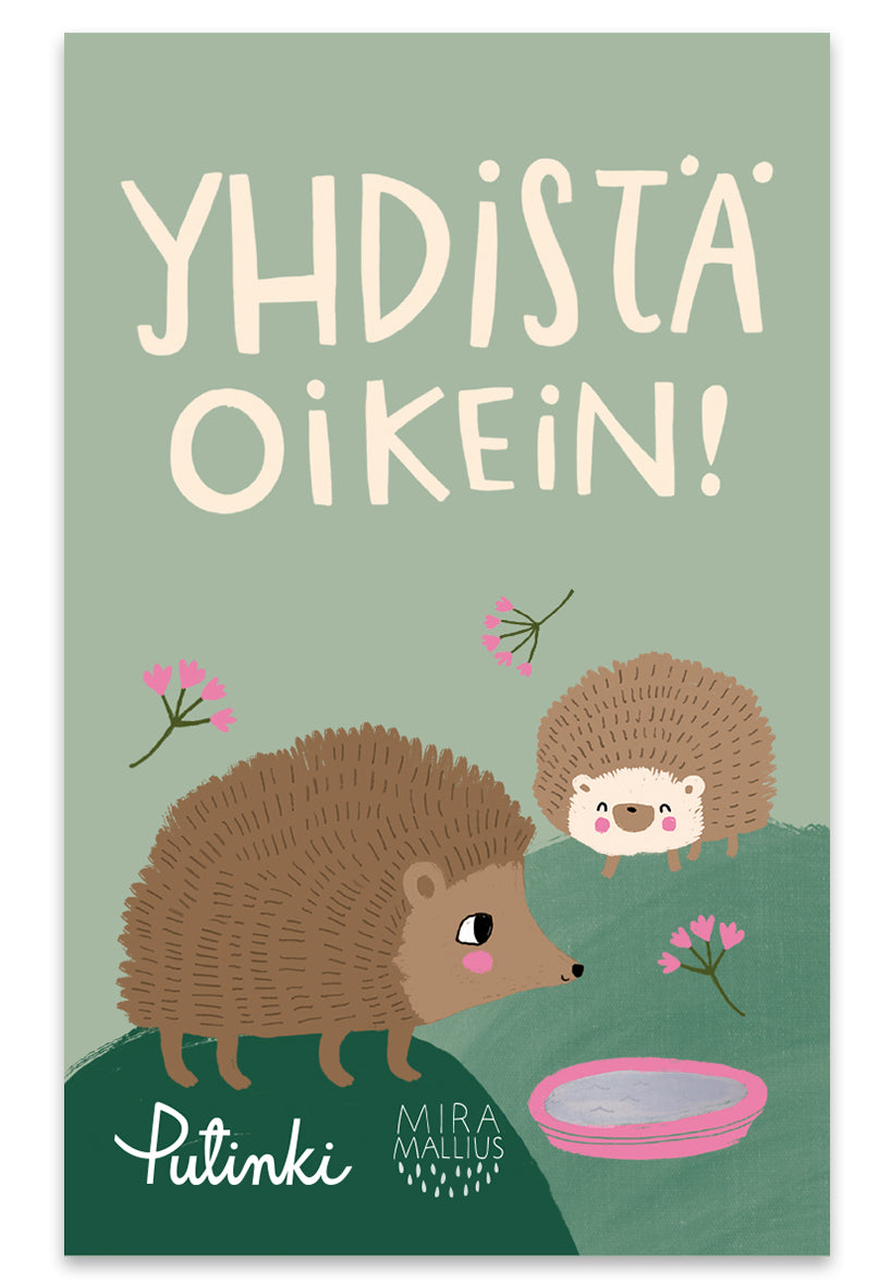 Muistipeli Mira Mallius - Yhdistä oikein, Metsän eläimet