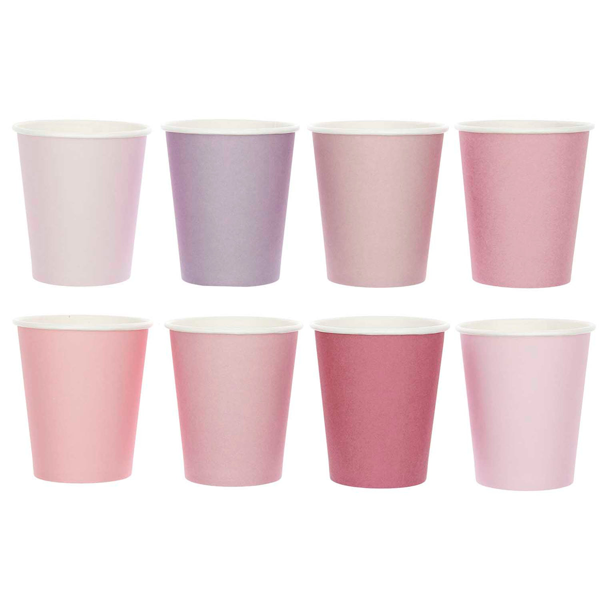 Pahvimukit Rico Design 8kpl - Pink mix