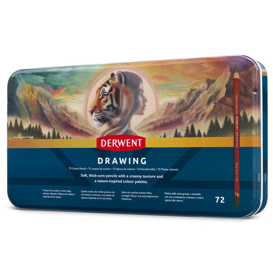 Piirustuskynälajitelma 72 kpl Derwent - Derwent Drawing