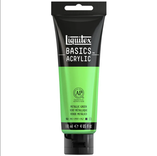 Liquitex Basics 118ml akryyliväri - Metallic Green