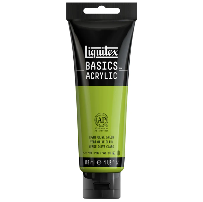 Liquitex Basics 118ml akryyliväri - 218 Light Olive Green