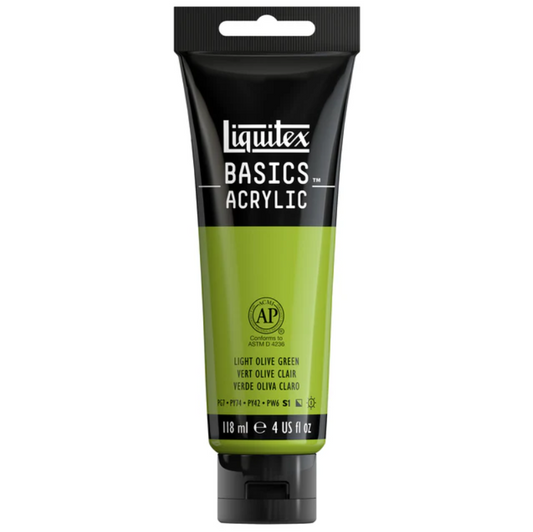 Liquitex Basics 118ml akryyliväri - 218 Light Olive Green