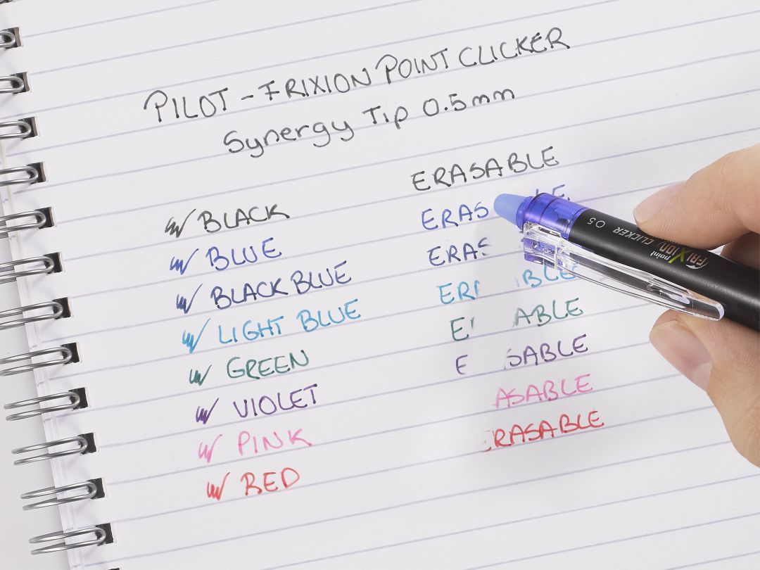 Pilot Frixion Point Clicker 0,5 - musta